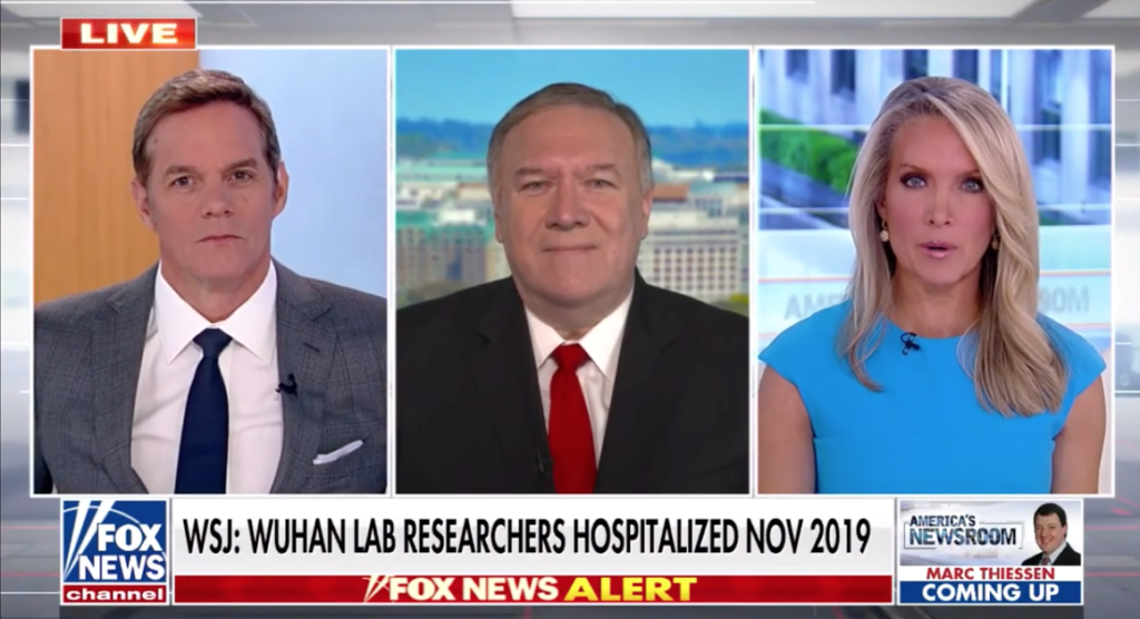 Mike Joins Bill Hemmer And Dana Perino To Discuss The Wuhan Lab